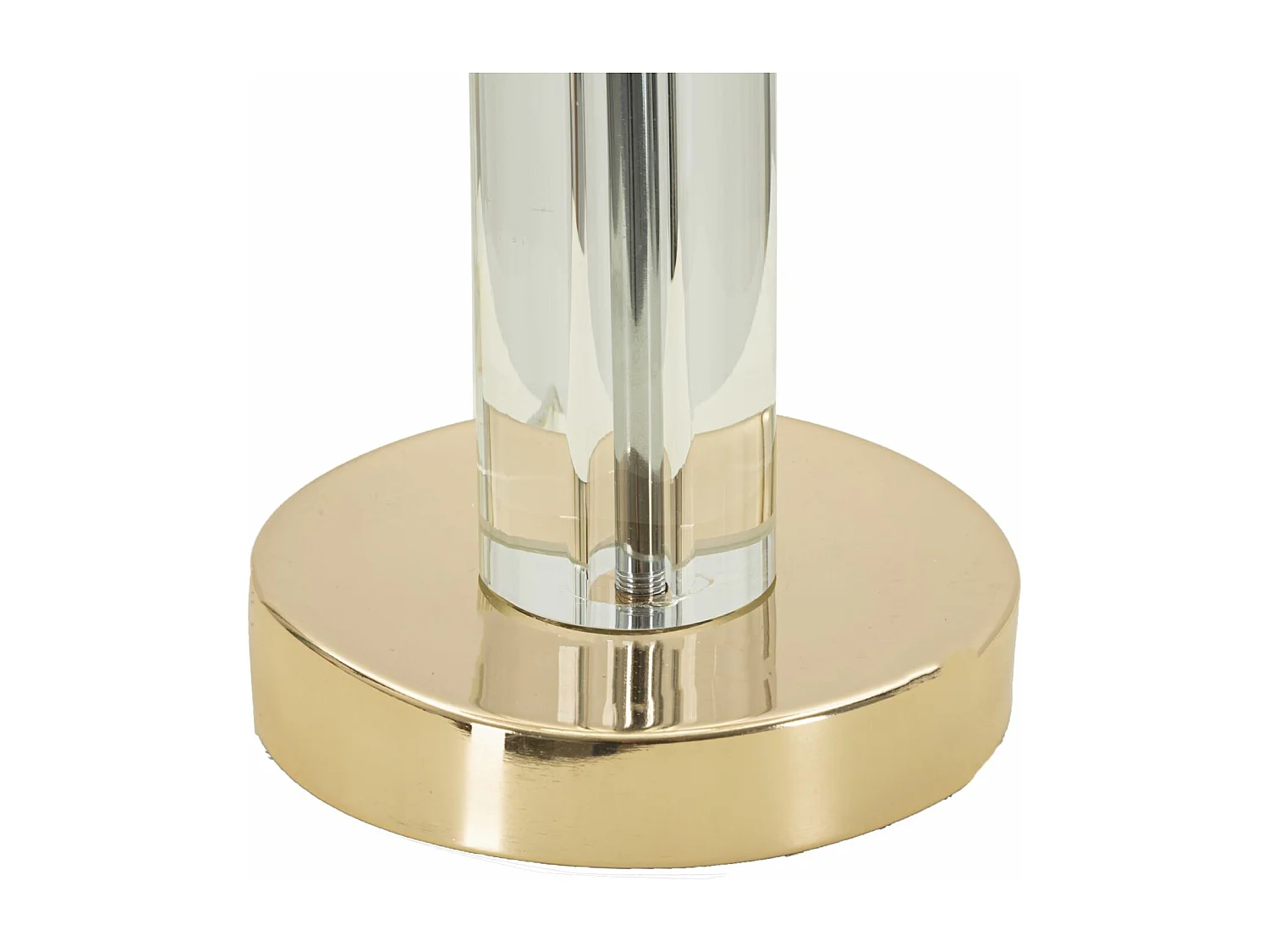 Lampe à Poser Design en Verre "Praga" 52cm Or