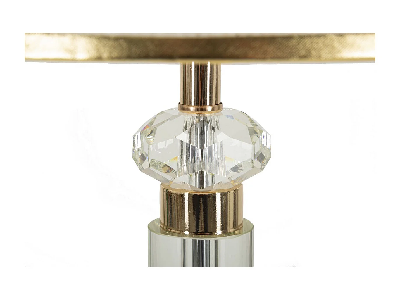 Lampe à Poser Design en Verre "Praga" 52cm Or