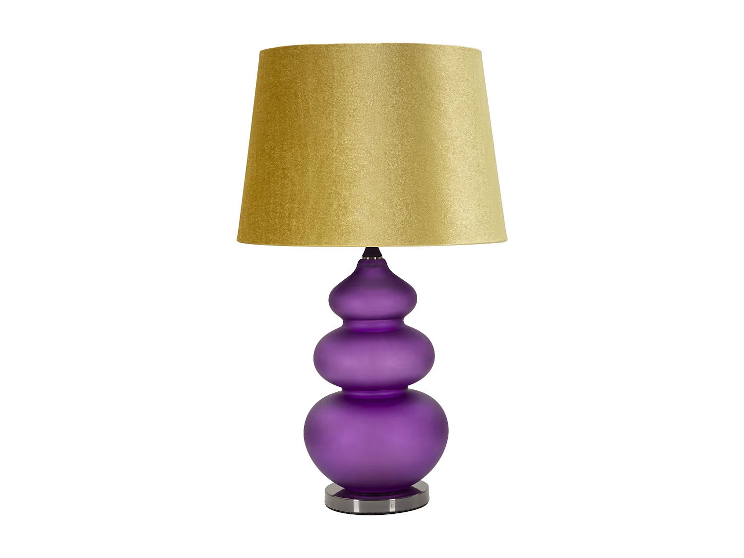 Lampada da tavolo in vetro cm Ø 40x70