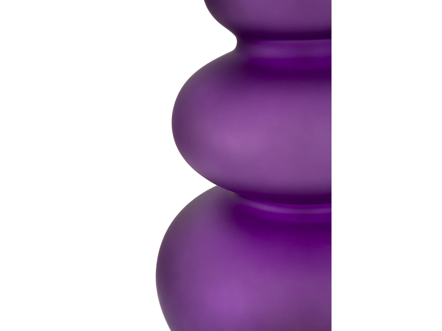 Lampada da tavolo in vetro cm Ø 40x70