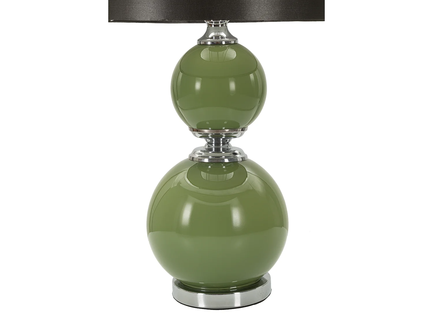 Lampada da tavolo in vetro cm Ø 38x65