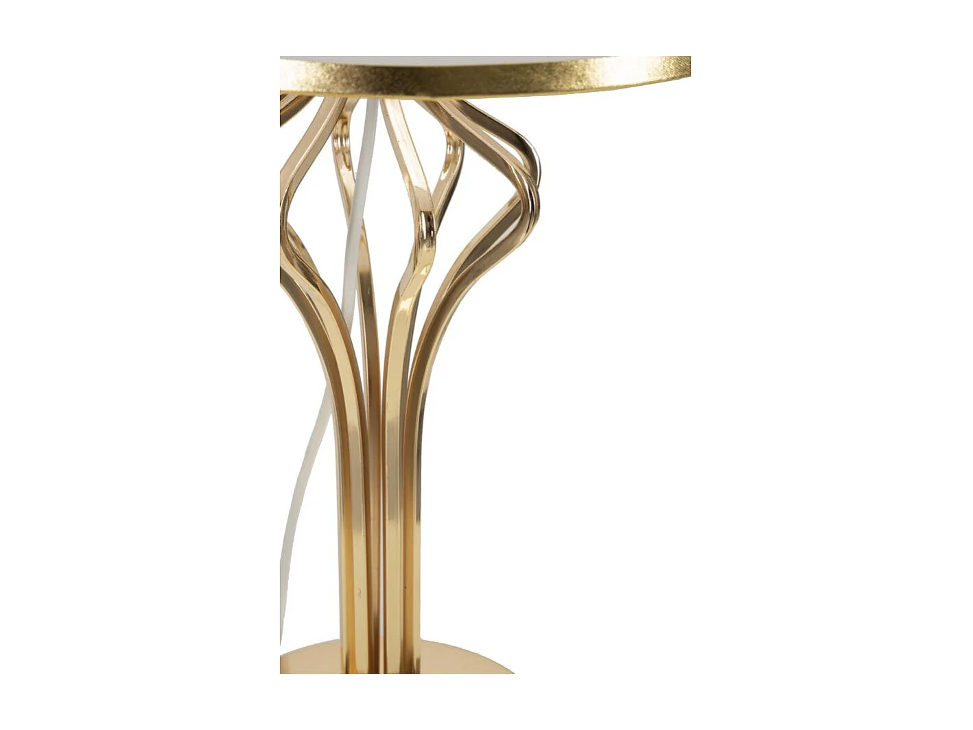 Lampe à Poser Design en Métal "Slimmy" 53cm Or