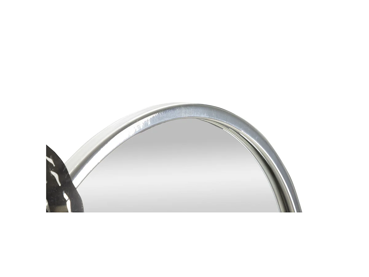 Dekopaneel aus Metall mit Spiegel 106x3,8x48 cm