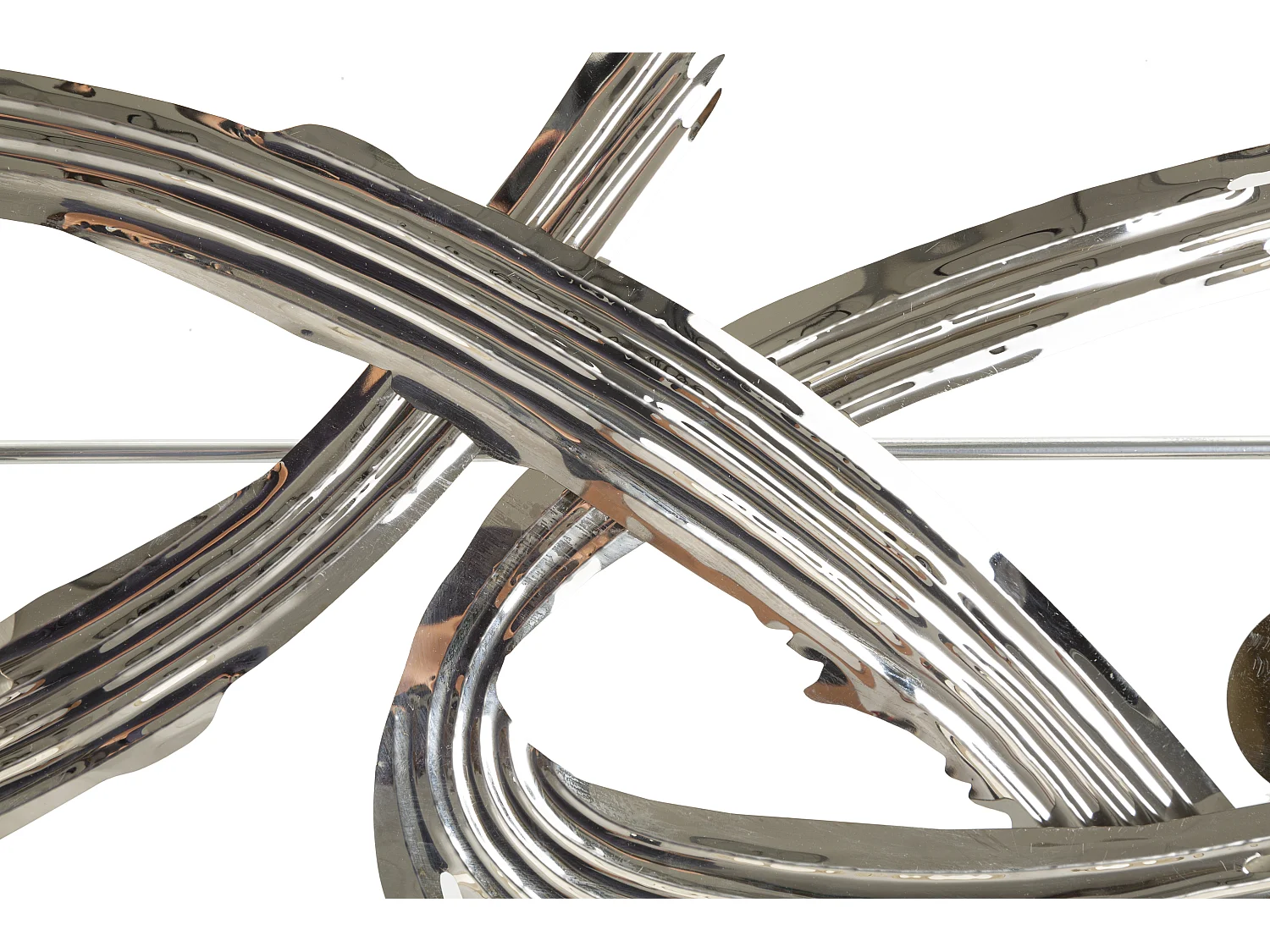 Décoration Murale en Métal "Mondrian" 121cm Argent