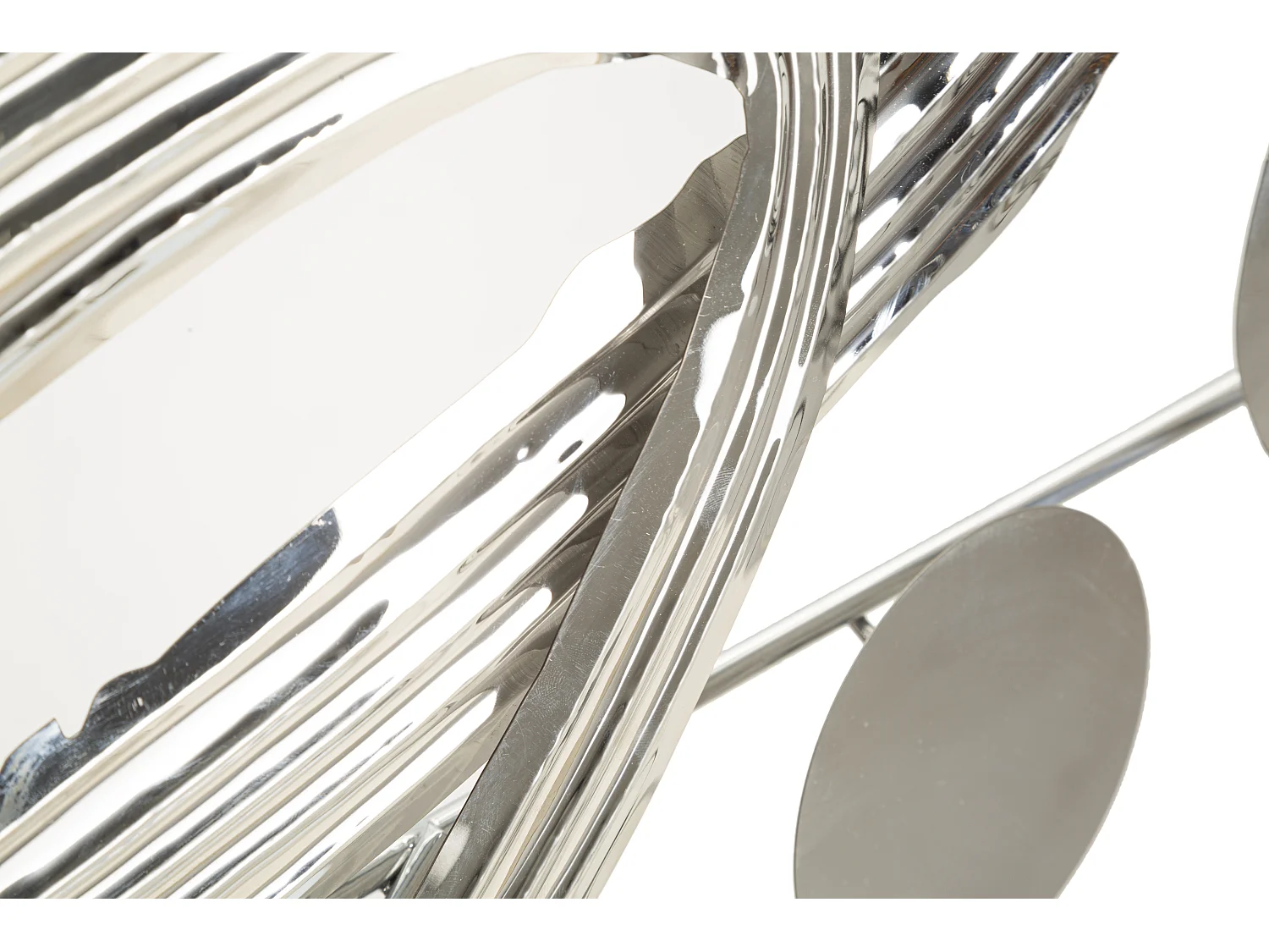 Décoration Murale en Métal "Mondrian" 121cm Argent