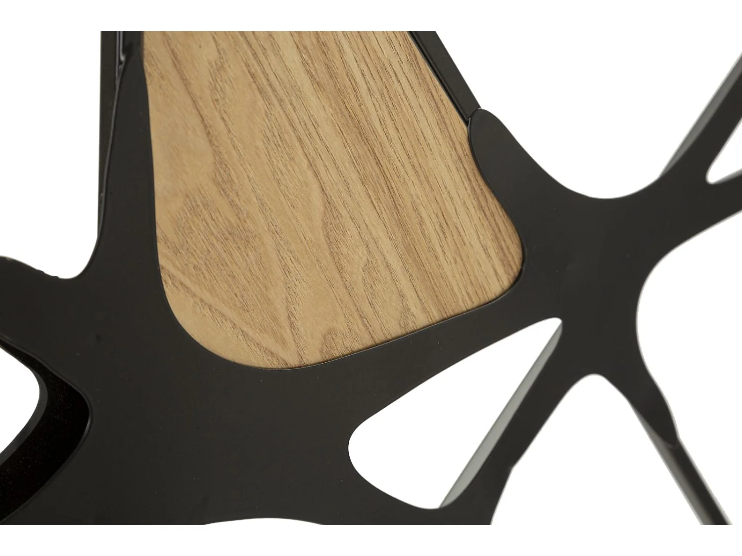 Pannello decorativo 3D da muro in metallo argentato cm 114x2x80.