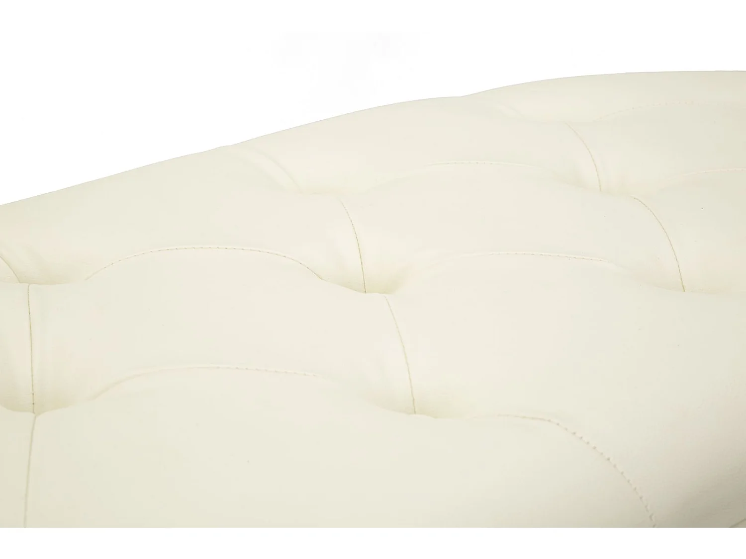 Banc Avec 2 Tiroirs "Sharon" 120cm Blanc & Or