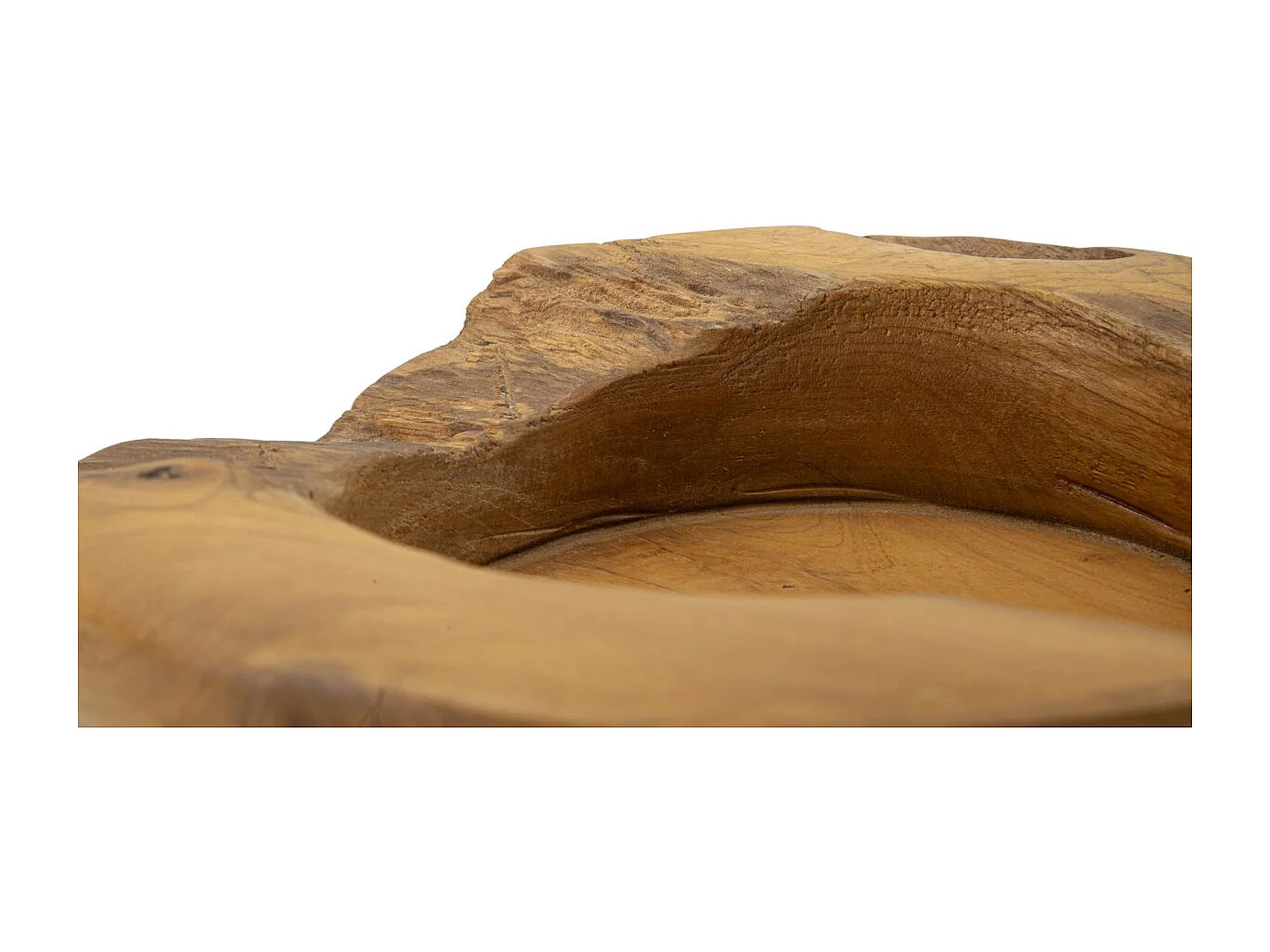 Vide-Poche en Bois "Erusi" 20cm Naturel