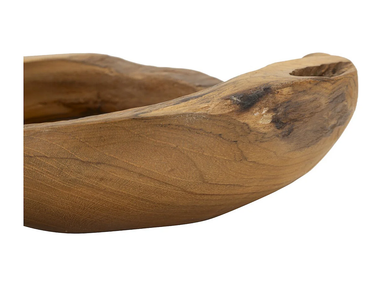 Vide-Poche en Bois "Erusi" 20cm Naturel