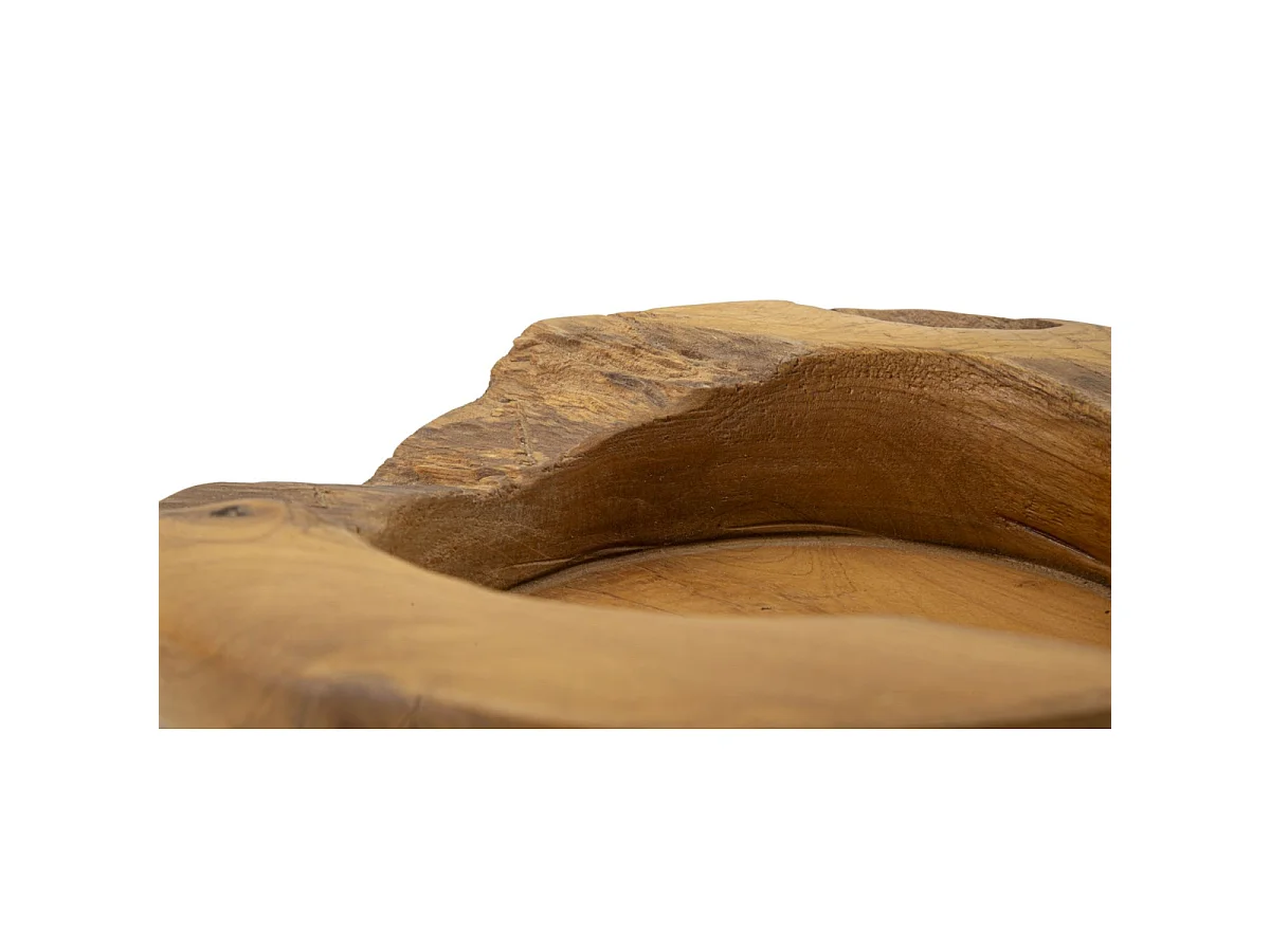 Vide-Poche en Bois "Erusi" 20cm Naturel