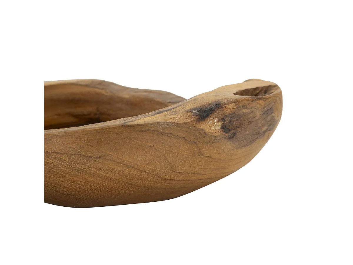 Vide-Poche en Bois "Erusi" 20cm Naturel