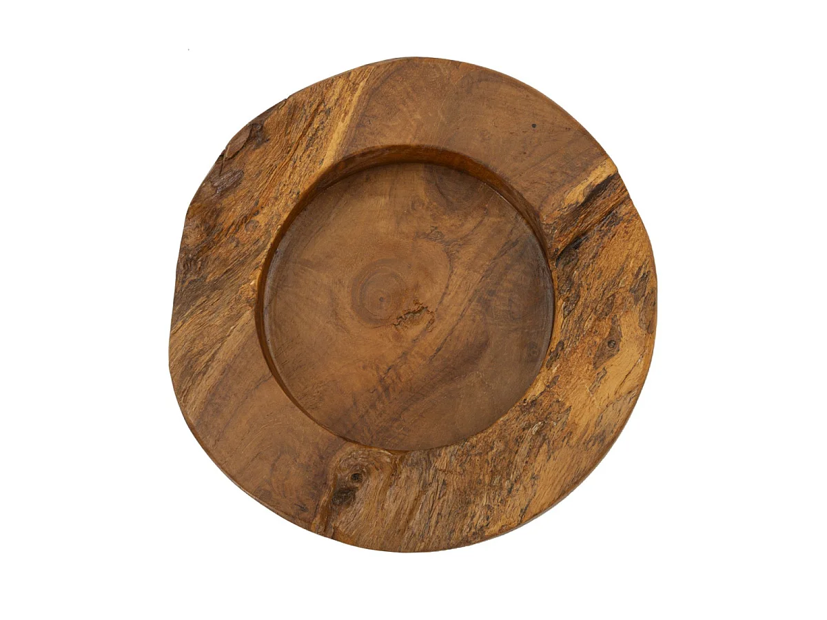 Vide-Poche en Bois "Erusi Plus" 21cm Naturel