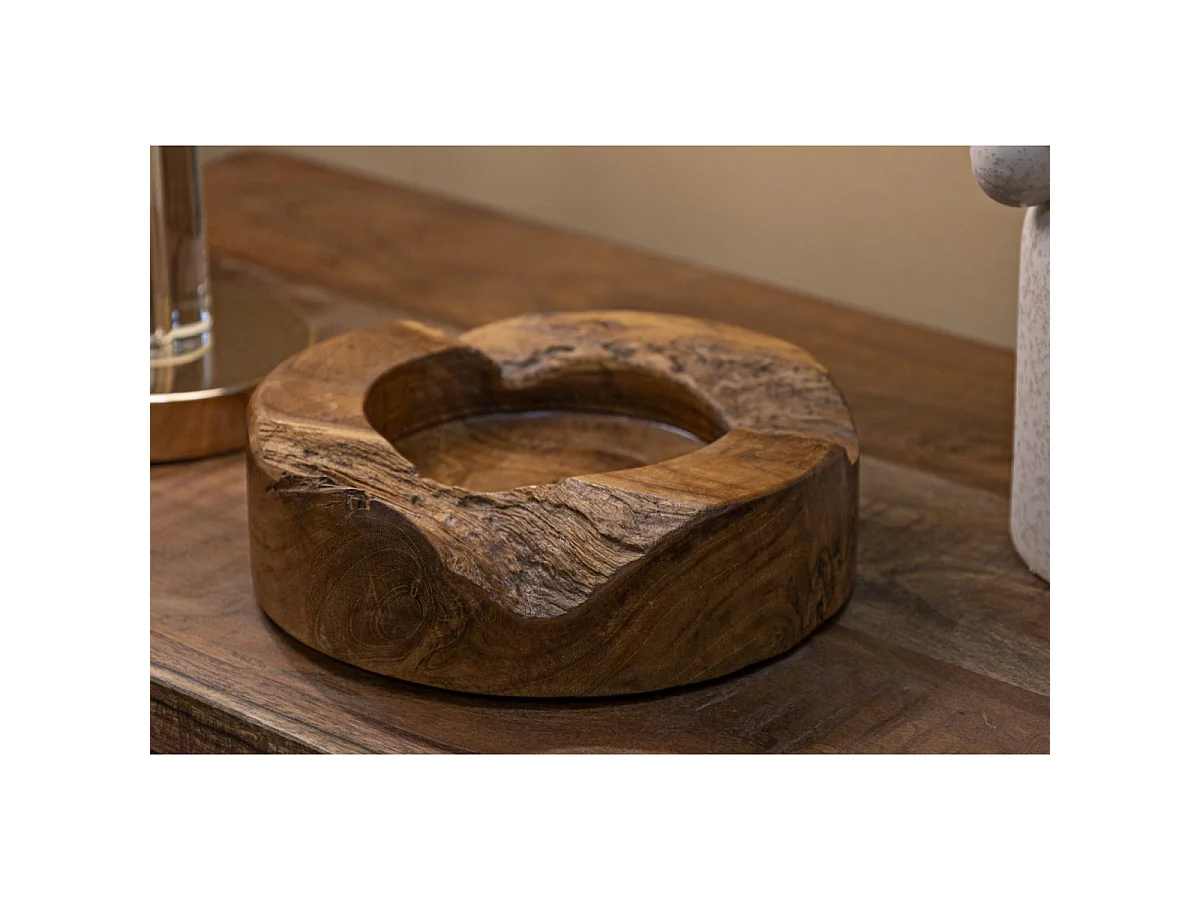 Vide-Poche en Bois "Erusi Plus" 21cm Naturel