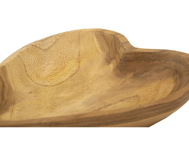 Svuotatasche in legno marrone cm 15x17x3,5