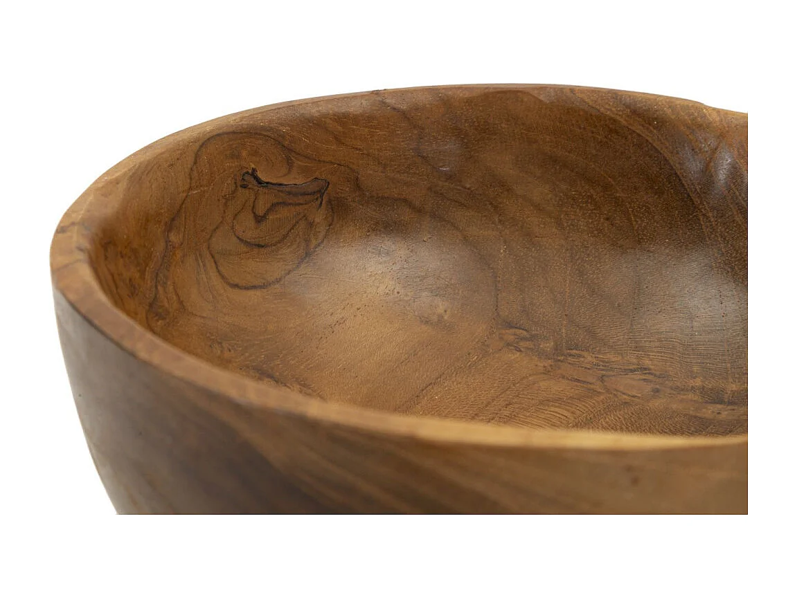 Vide-Poche en Teck "Butot" 15cm Naturel