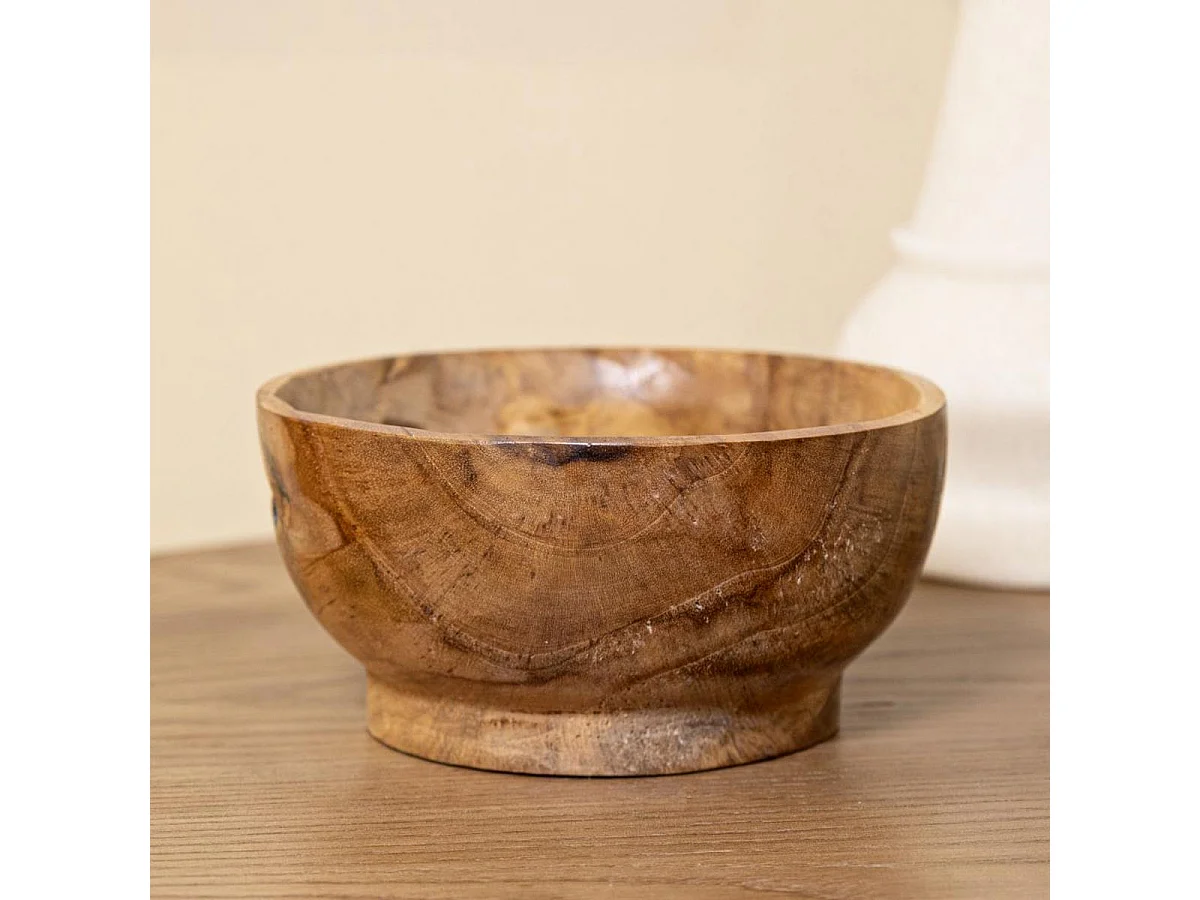 Vide-Poche en Teck "Butot" 15cm Naturel