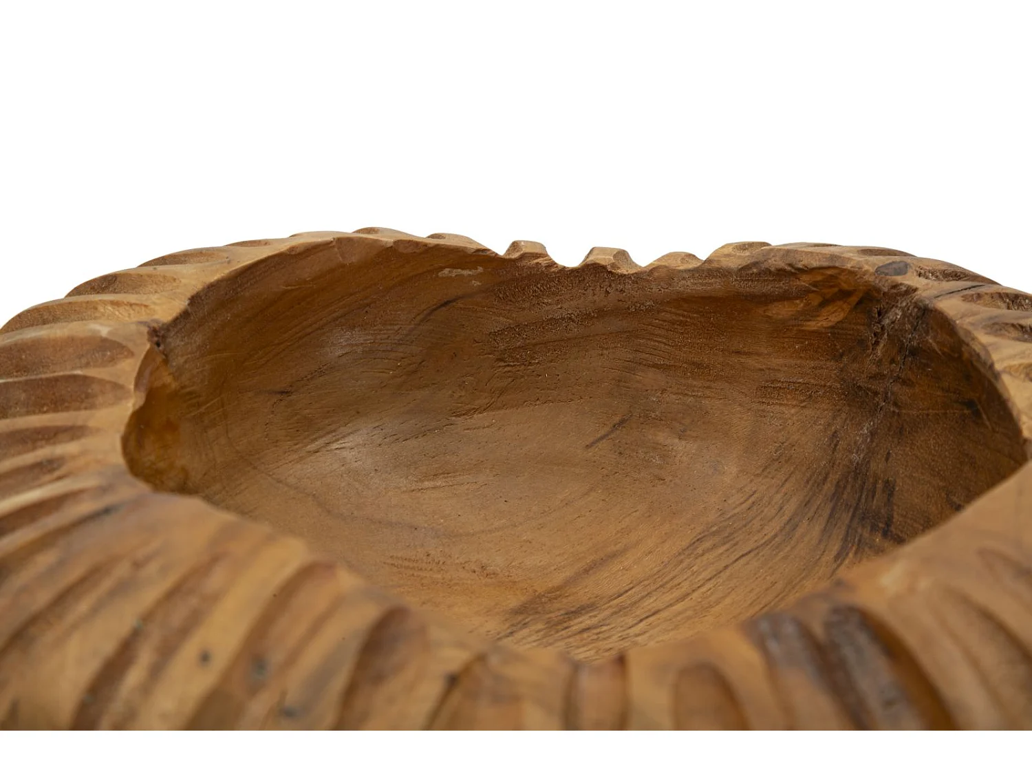 Vide-Poche en Bois "Geris" 19cm Naturel