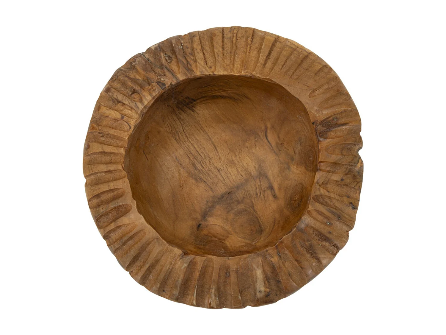 Vide-Poche en Bois "Geris" 19cm Naturel