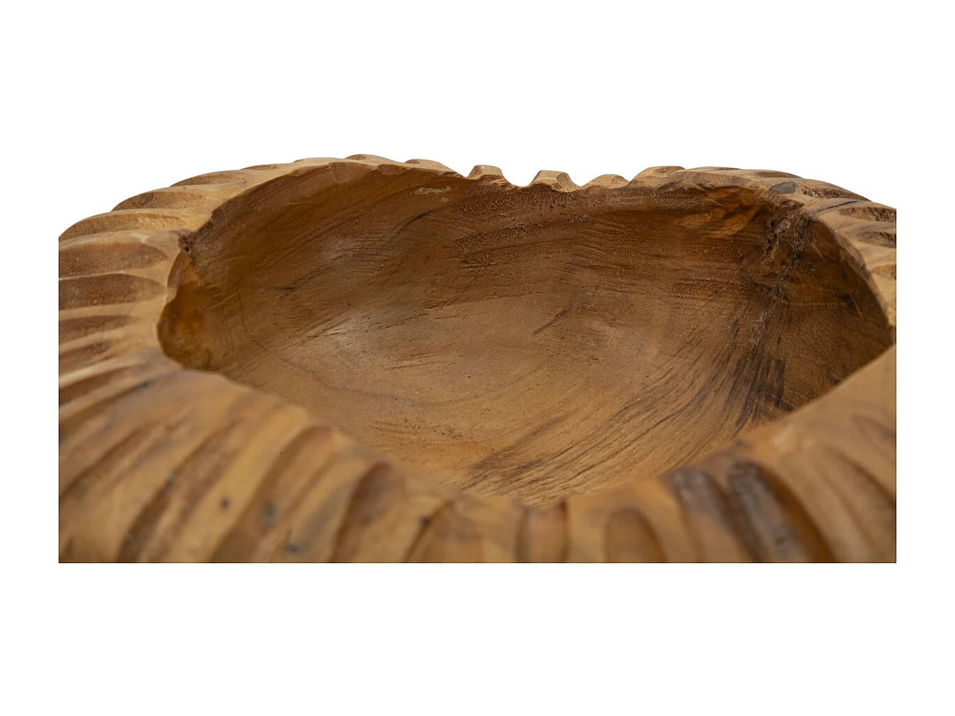 Vide-Poche en Bois "Geris" 19cm Naturel