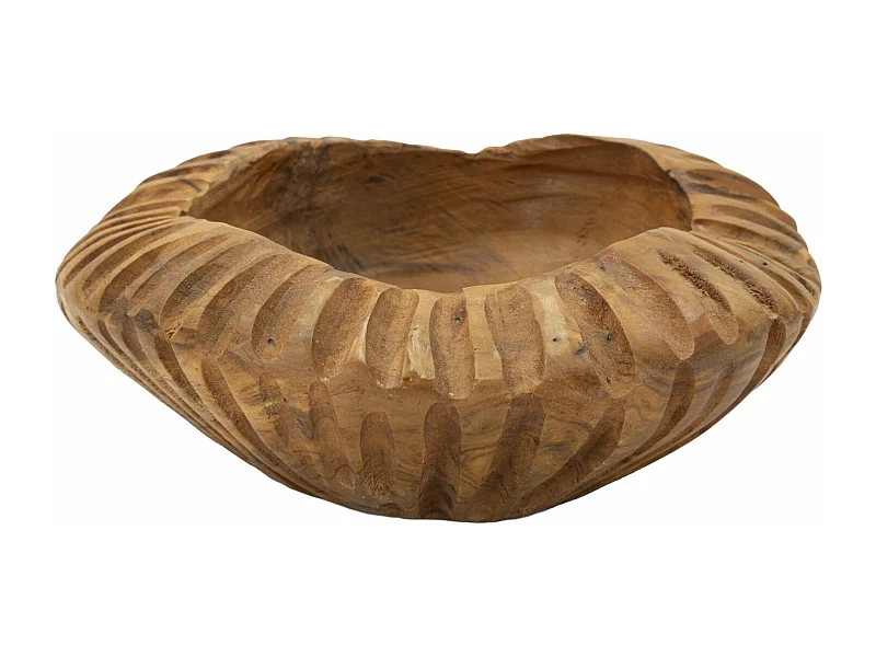 Vide-Poche en Bois "Geris" 19cm Naturel