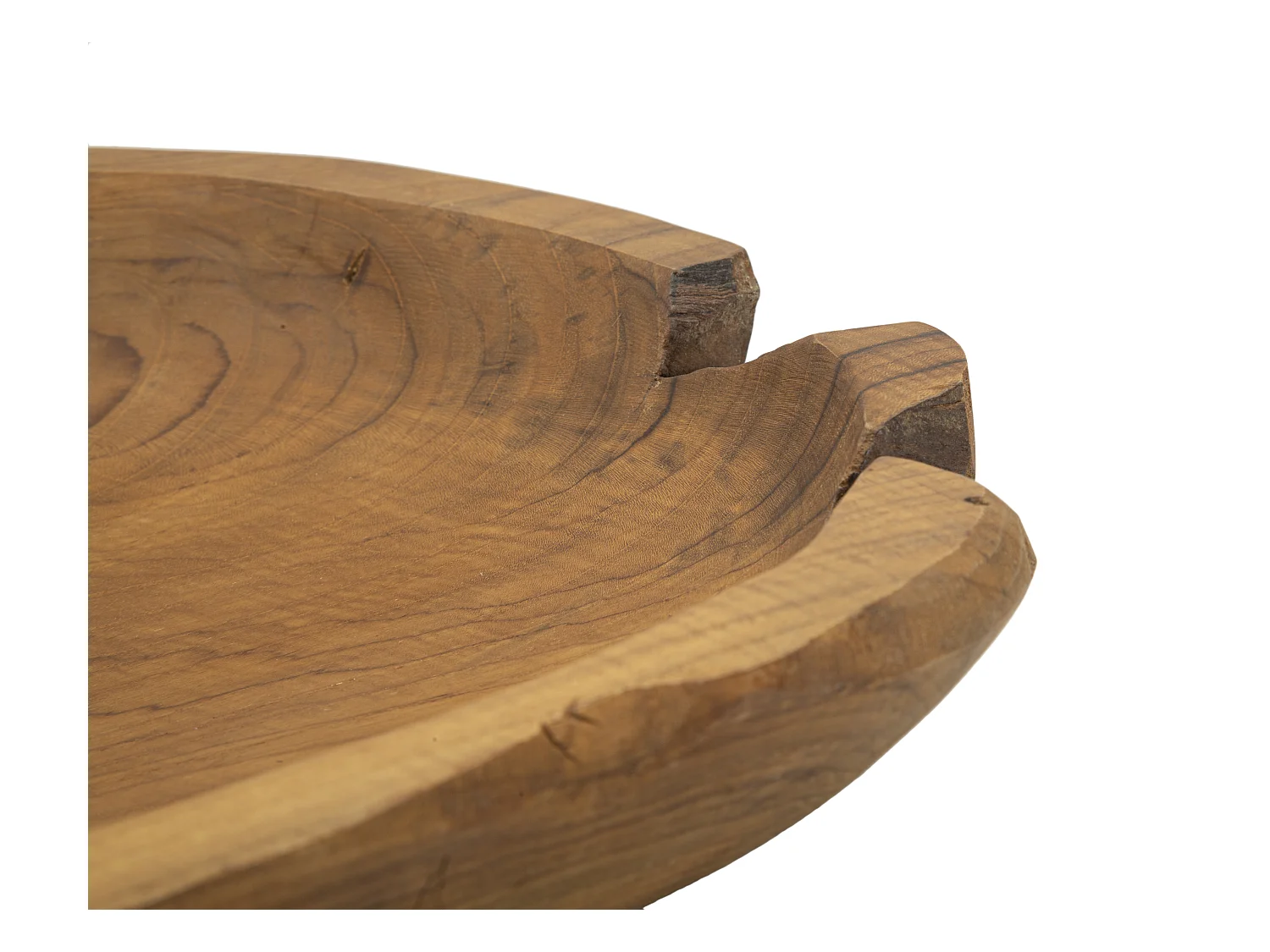 Svuotatasche in legno marrone cm 43x38x7