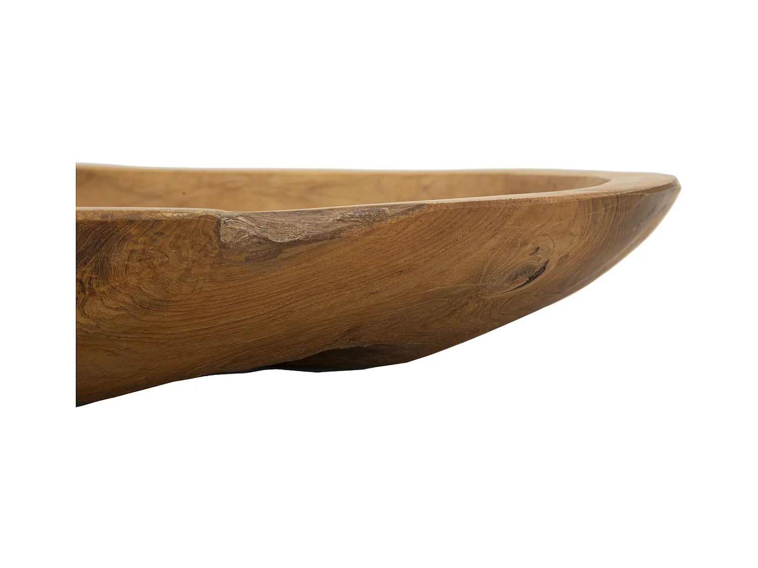 Svuotatasche in legno marrone cm 43x38x7