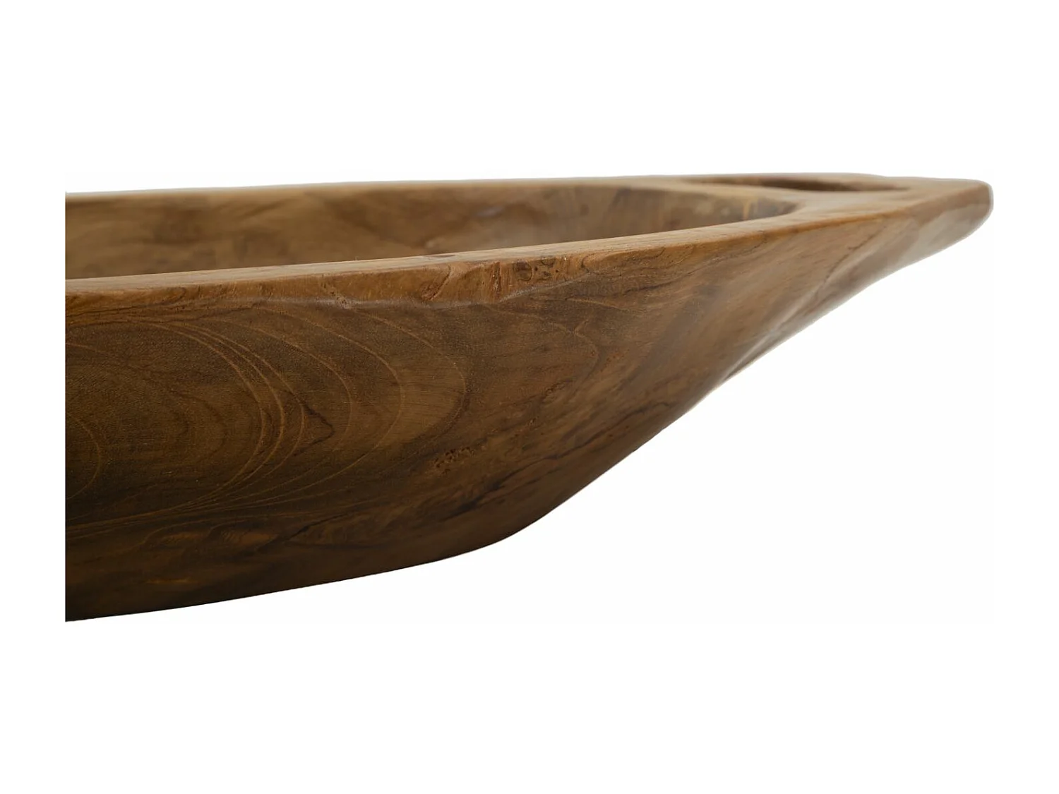 Svuotatasche in legno marrone cm 37x26,5x7