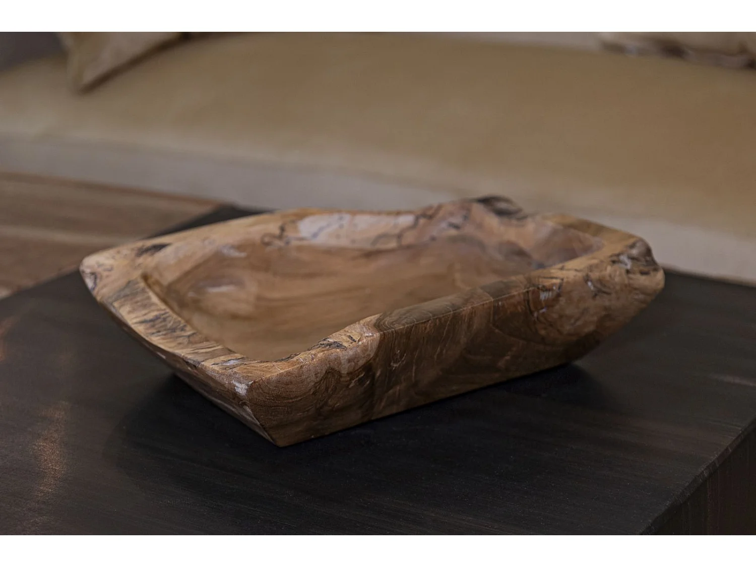 Vide-Poche en Bois "Kutak" 25cm Naturel