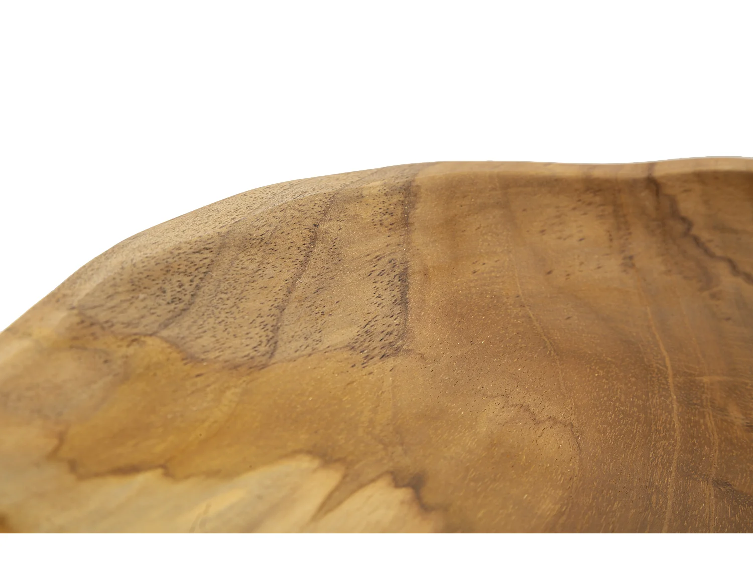 Svuotatasche in legno marrone cm 42x36x7