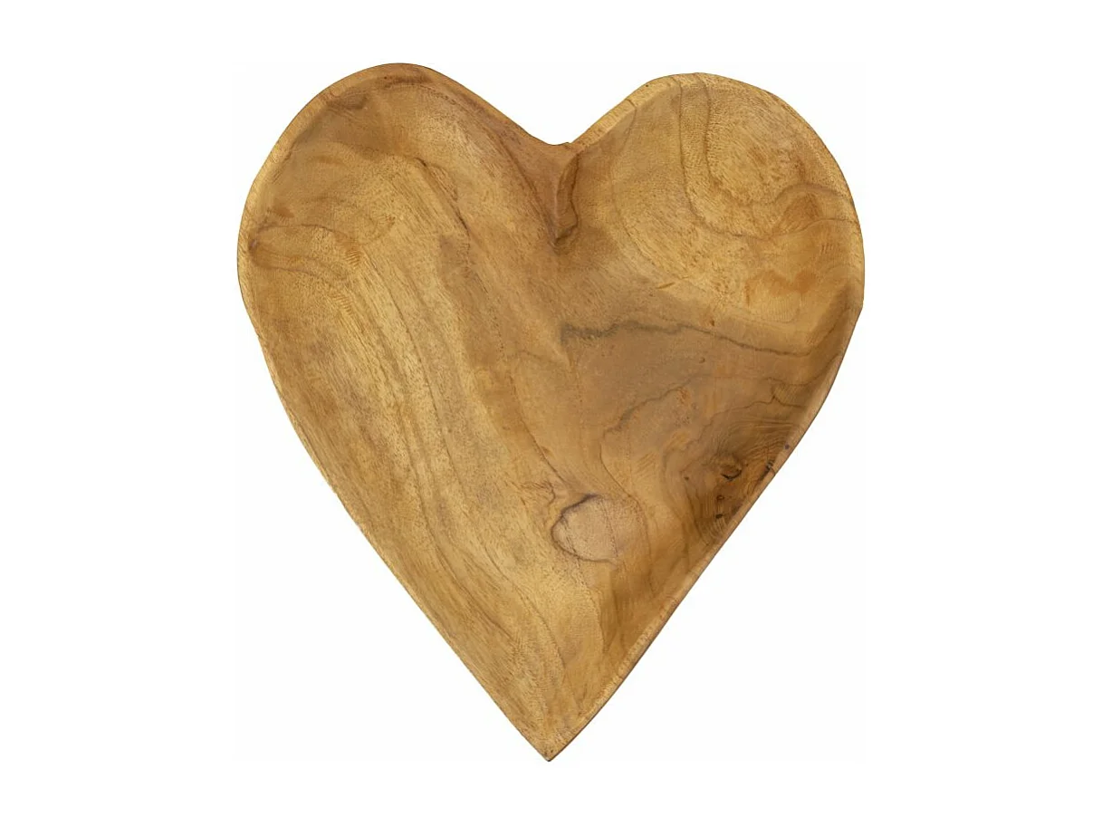 Svuotatasche in legno marrone cm 27x29x4