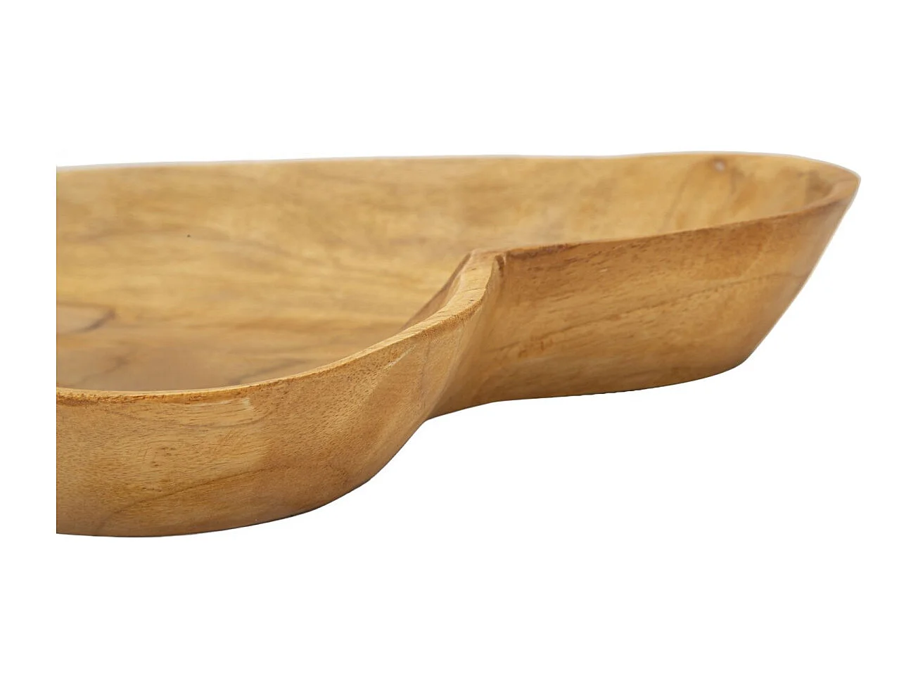 Vide-Poche Cœur en Bois "Kiha" 29cm Naturel