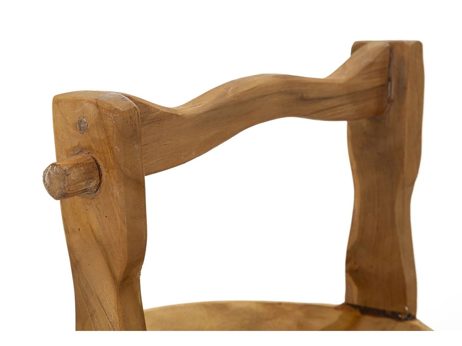 Svuotatasche in legno marrone cm 32x25x27