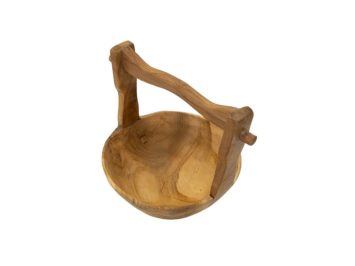 Vide-Poche en Bois "Timbo" 32cm Naturel