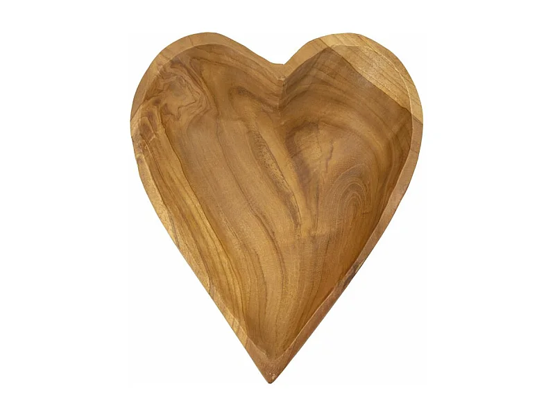 Svuotatasche in legno marrone cm 18x22x4,5