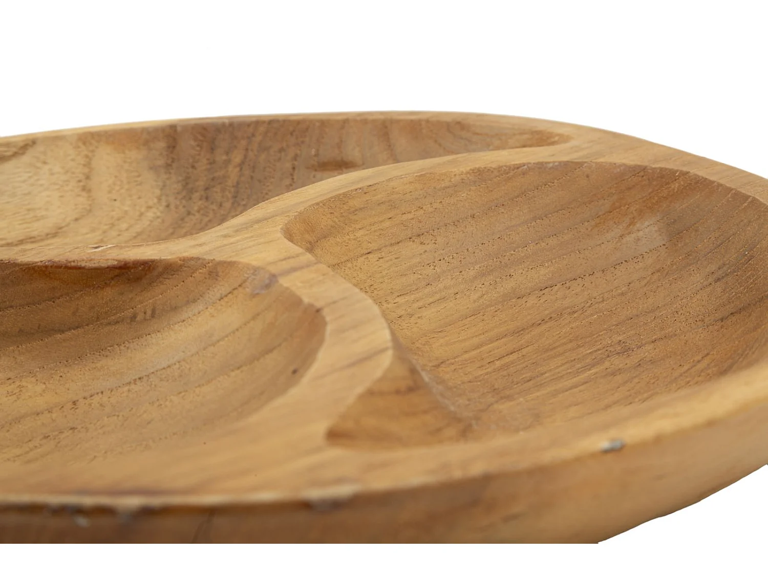 Svuotatasche in legno marrone cm Ø 25,5x3