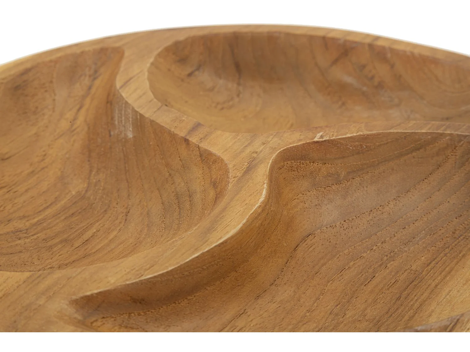 Svuotatasche in legno marrone cm Ø 25,5x3