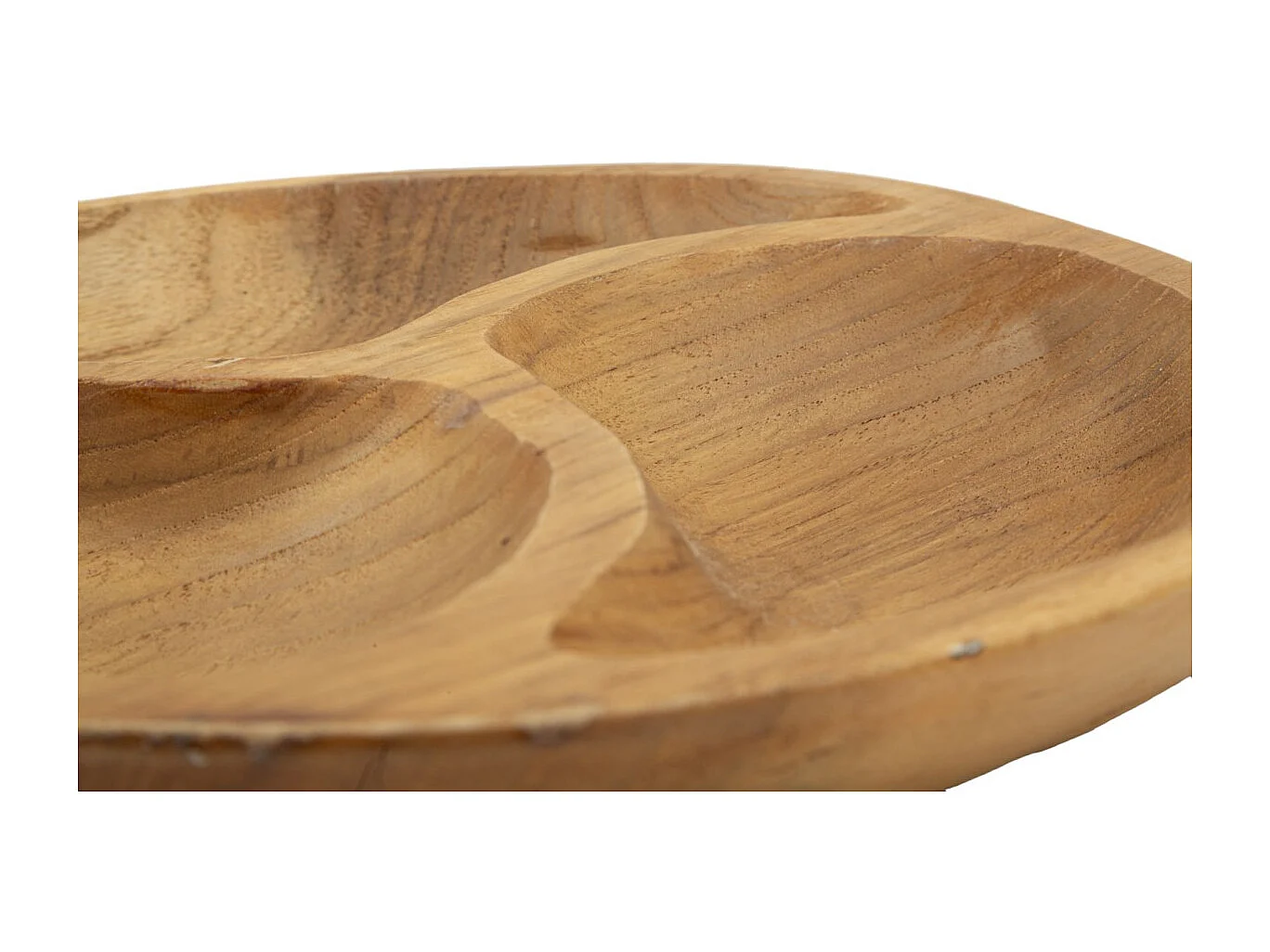 Svuotatasche in legno marrone cm Ø 25,5x3