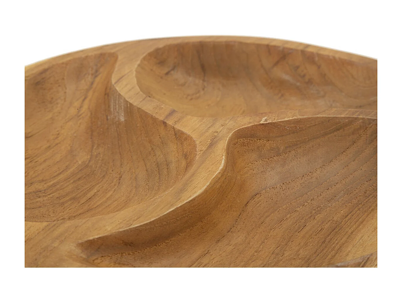 Svuotatasche in legno marrone cm Ø 25,5x3