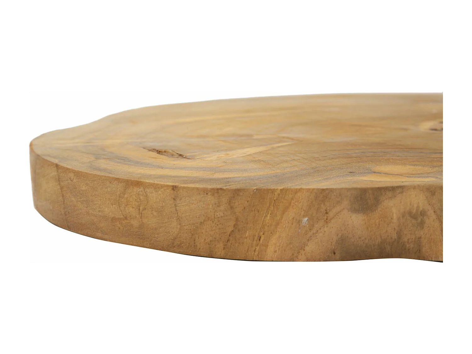 Svuotatasche in legno marrone cm Ø 24x2