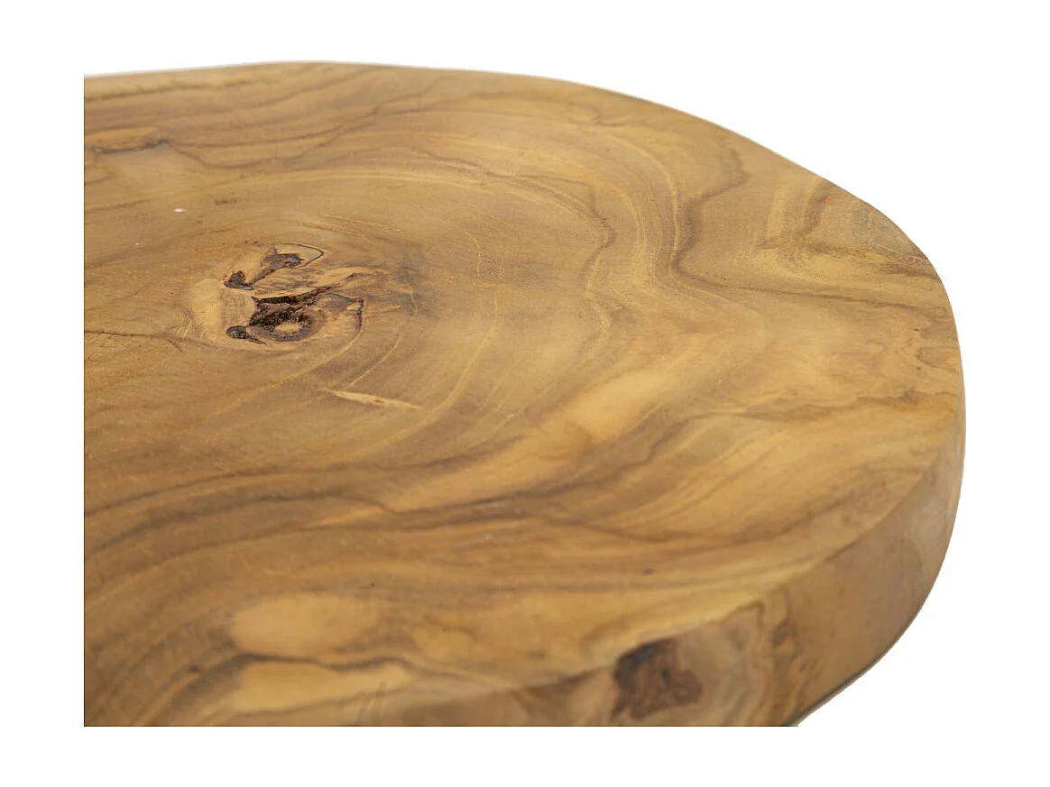 Plateau en Teck "Pokon" 24cm Naturel