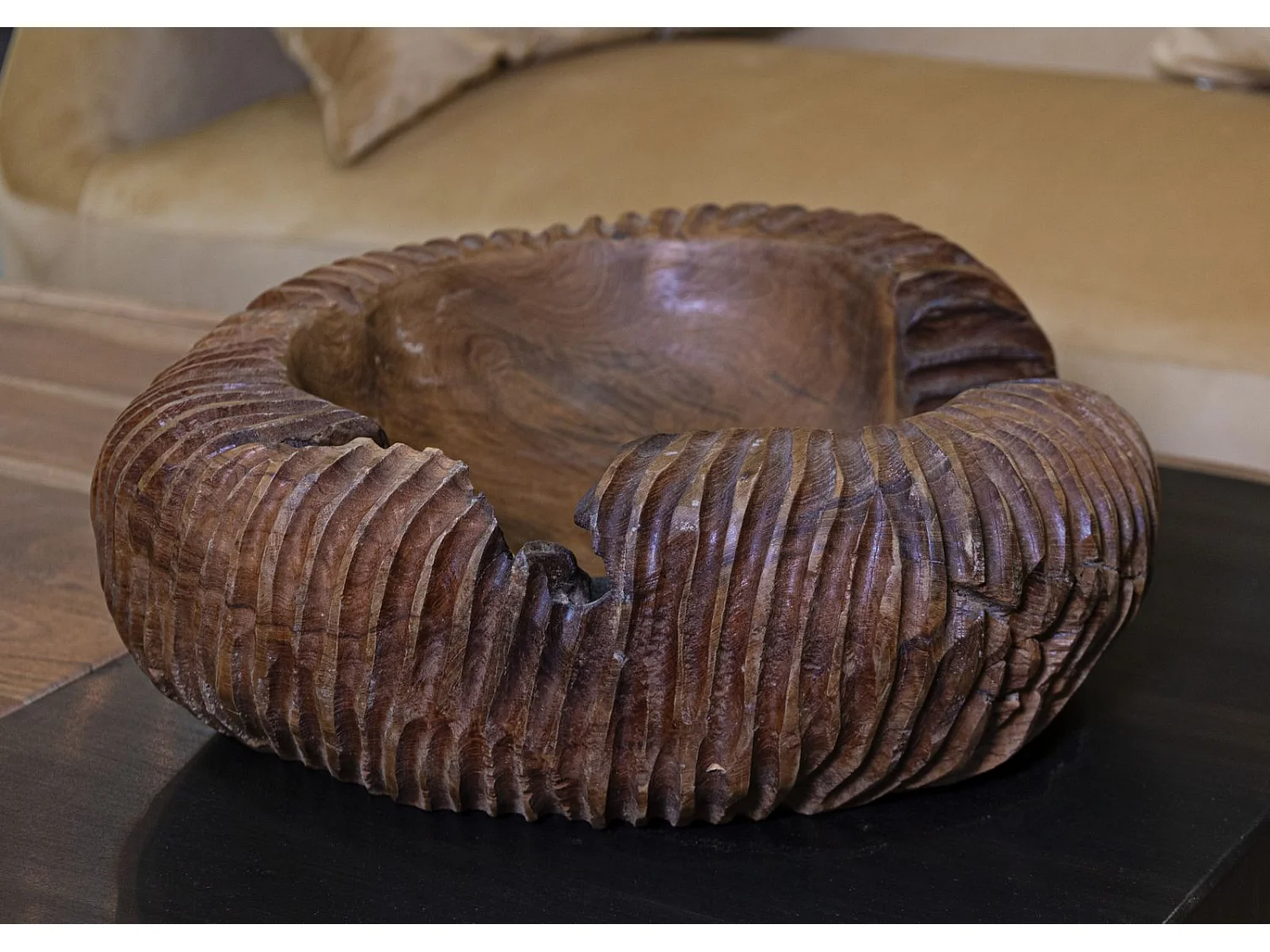 Vide-Poche en Bois "Garit" 40cm Naturel