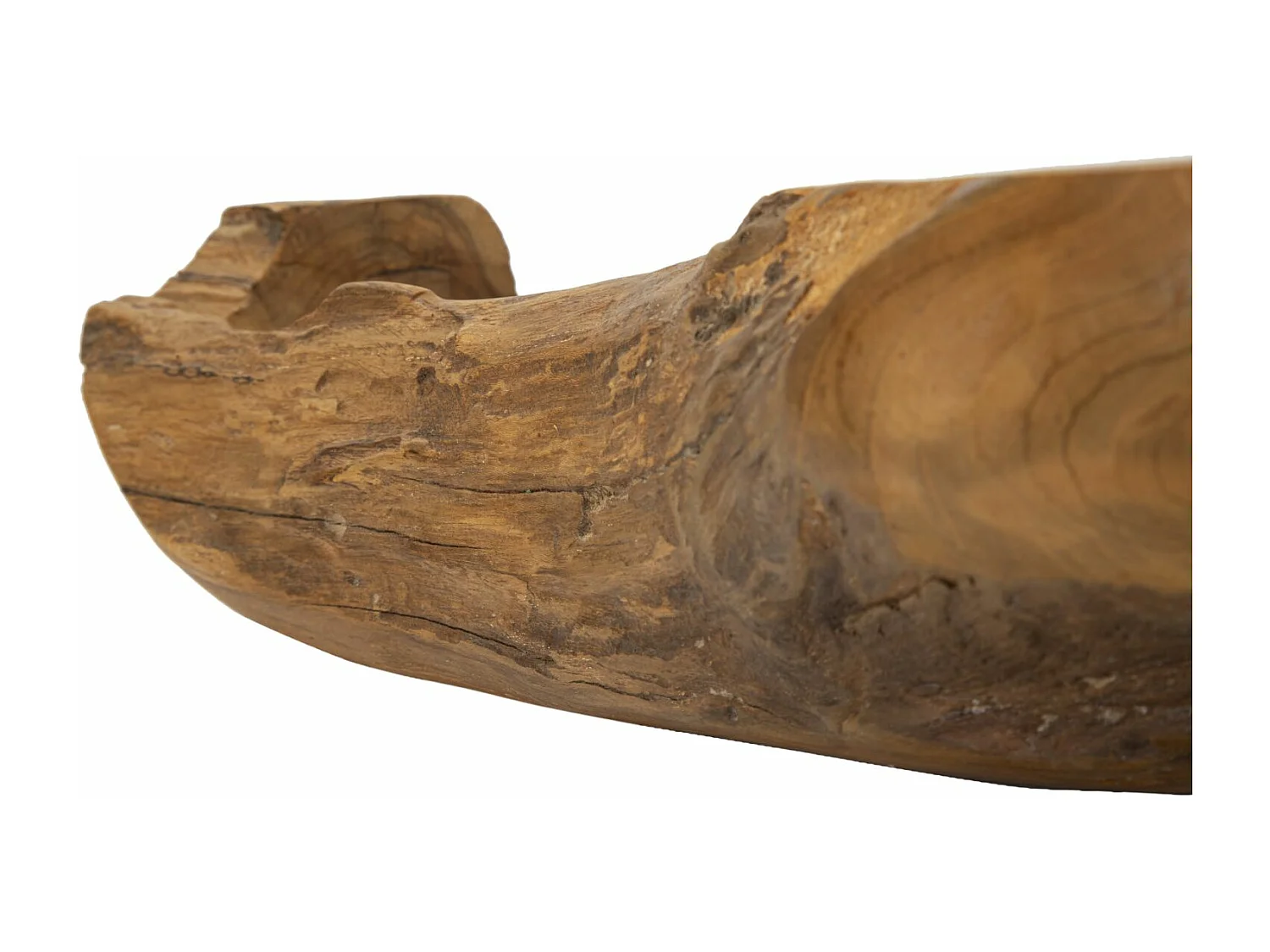 Svuotatasche in legno marrone cm 29x40x10