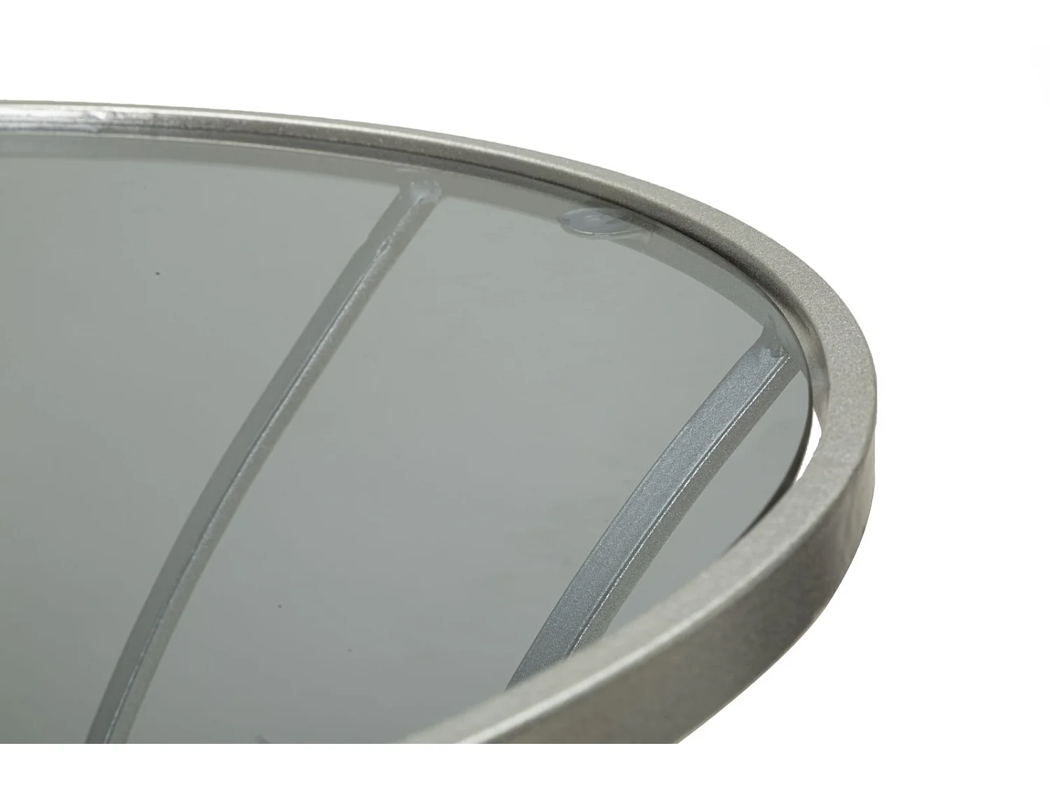 Table d'Appoint en Métal "Trixy" 68cm Argent