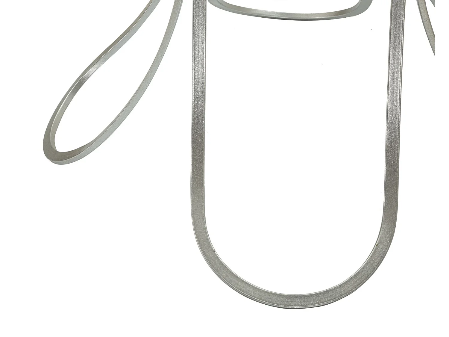 Table d'Appoint en Métal "Trixy" 68cm Argent