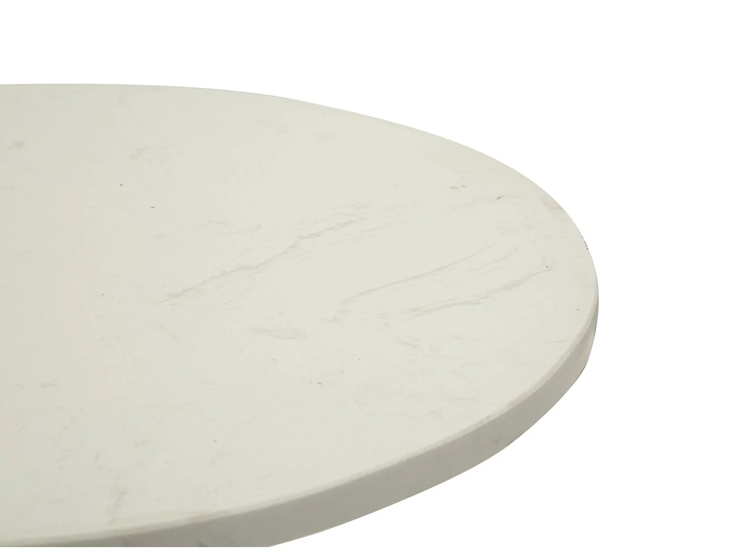 Table d'Appoint en Marbre "Cup" 58cm Argent