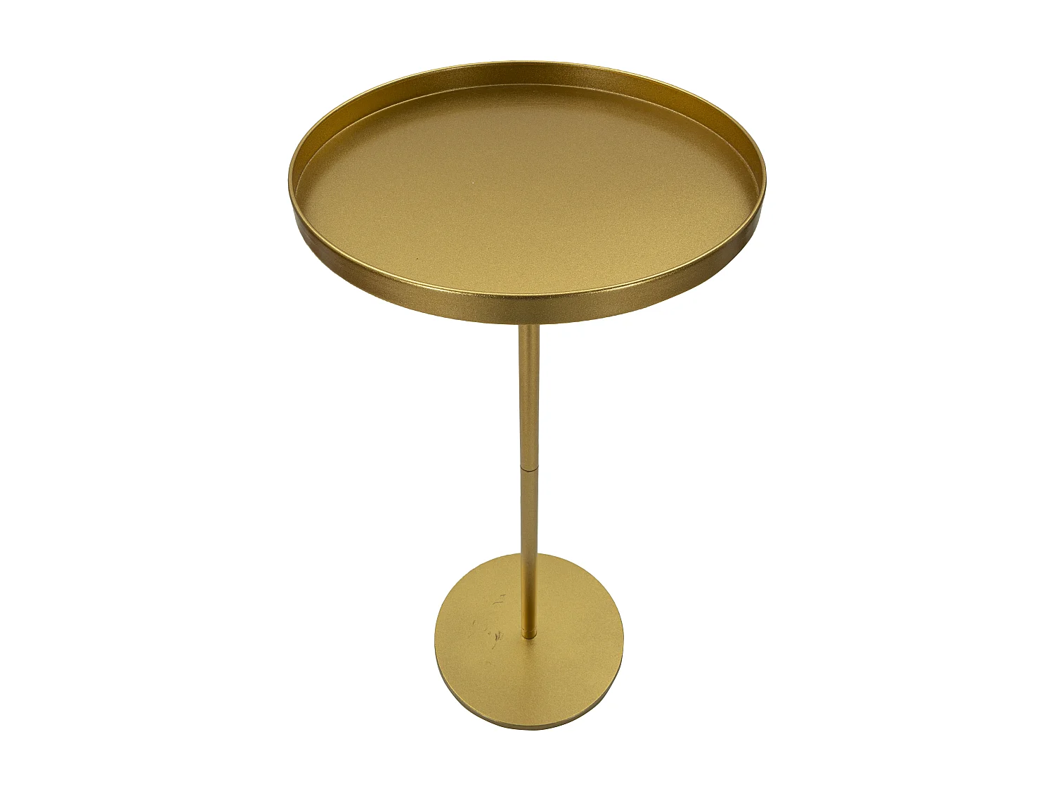 Table d'Appoint en Métal "Doha" 100cm Or