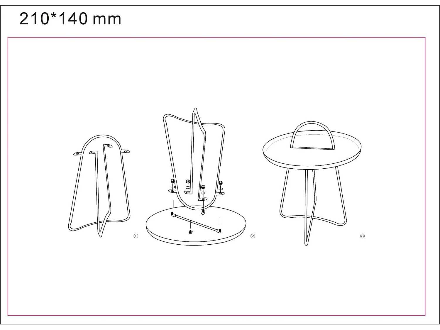 Table d'Appoint Design "Grent" 59cm Vert & Or