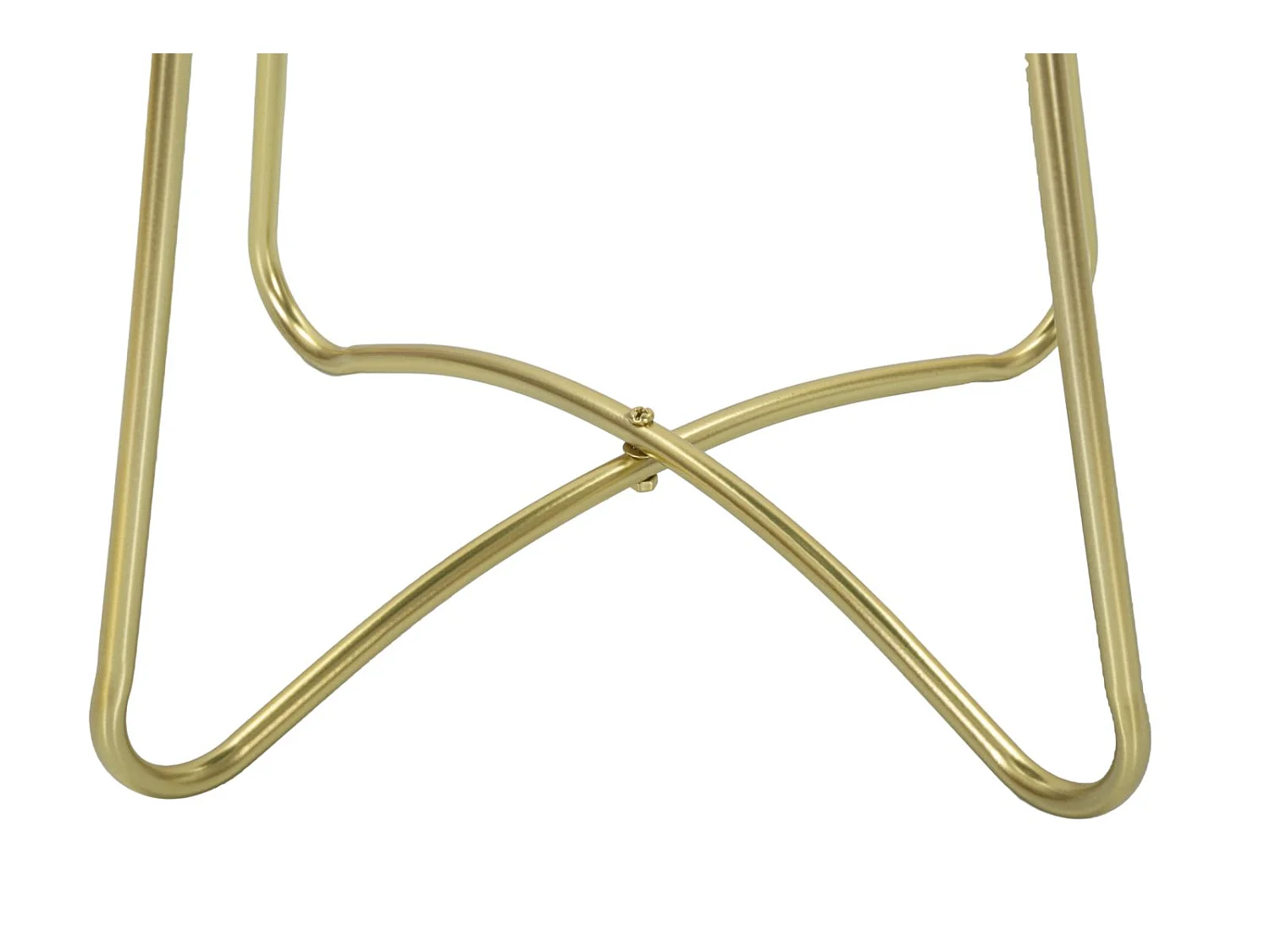 Table d'Appoint Design "Grent" 59cm Vert & Or
