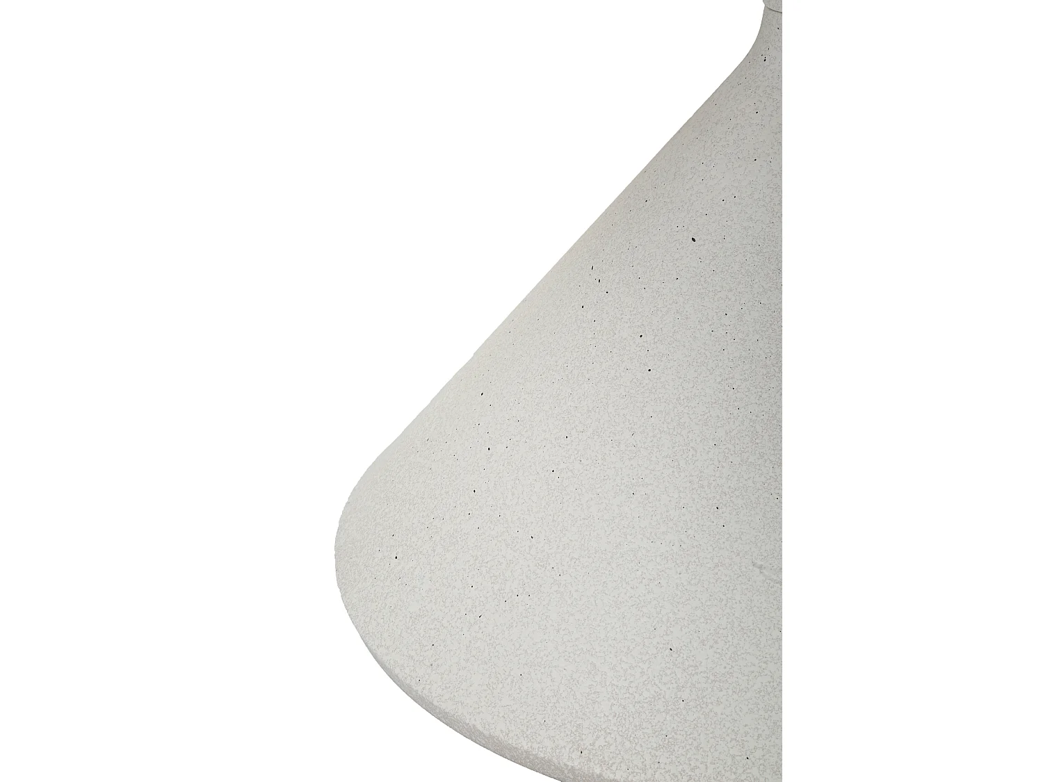 Table d'Appoint Effet Marbre "Alba" 45cm Blanc