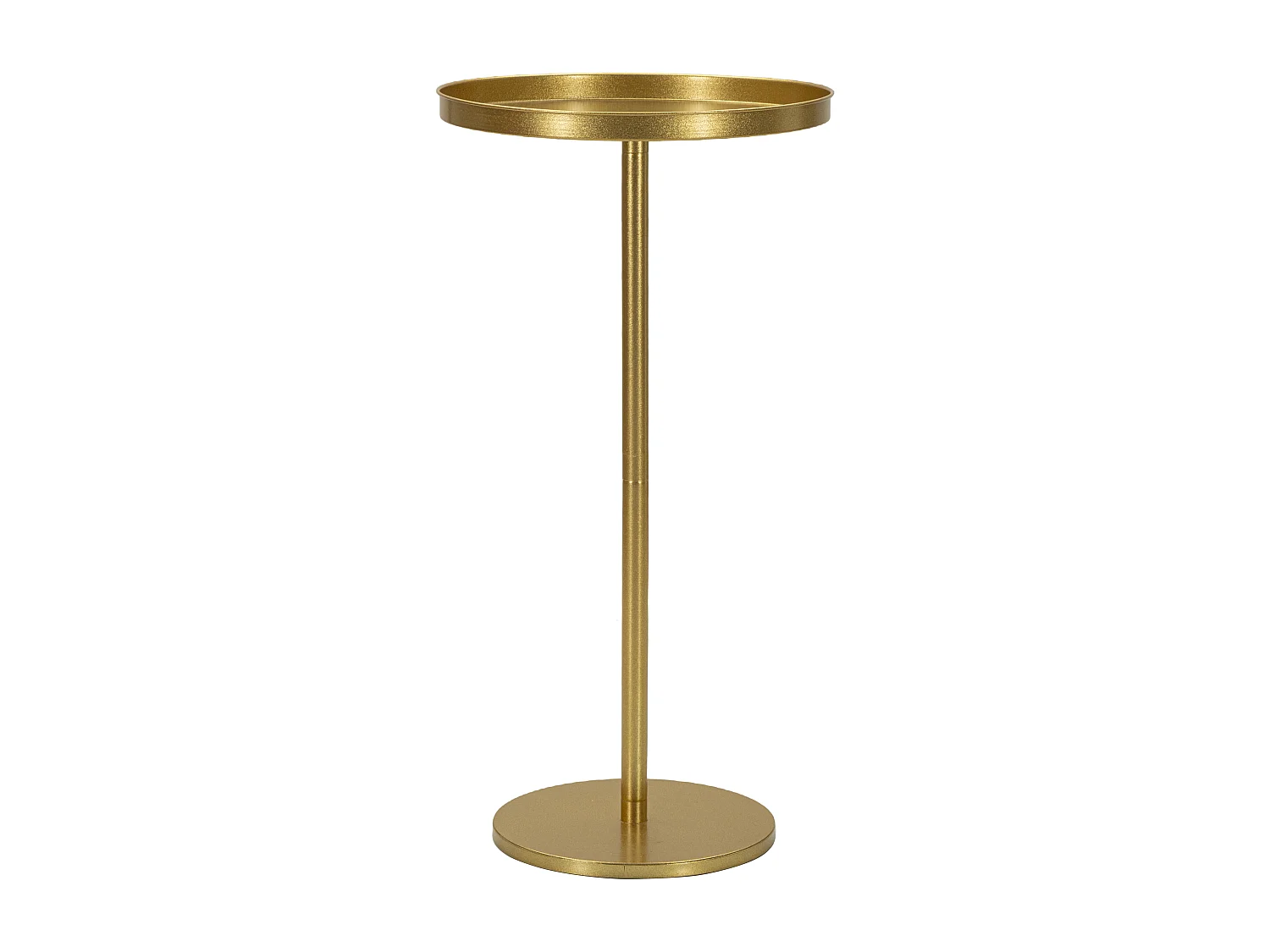 Table d'Appoint en Métal "Doha" 80cm Or